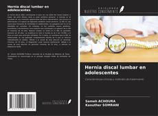 Portada del libro de Hernia discal lumbar en adolescentes