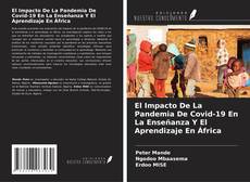 Portada del libro de El Impacto De La Pandemia De Covid-19 En La Enseñanza Y El Aprendizaje En África