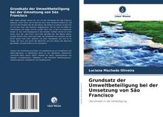 Portada del libro de Grundsatz der Umweltbeteiligung bei der Umsetzung von São Francisco