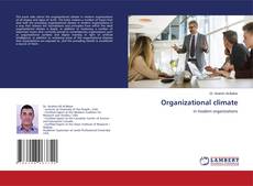 Copertina di Organizational climate