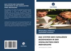 Portada del libro de DAS SYSTEM DER FAMILIÄREN BEZIEHUNGEN IN DER SOZIALISATION EINES INDIVIDUUMS
