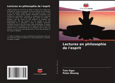 Lectures en philosophie de l'esprit kitap kapağı