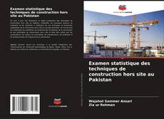 Examen statistique des techniques de construction hors site au Pakistan kitap kapağı