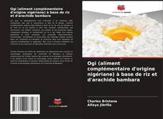 Ogi (aliment complémentaire d'origine nigériane) à base de riz et d'arachide bambara kitap kapağı