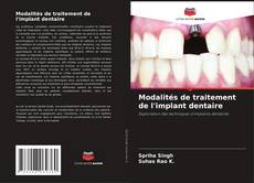 Copertina di Modalités de traitement de l'implant dentaire