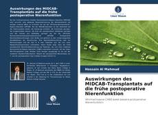 Copertina di Auswirkungen des MIDCAB-Transplantats auf die frühe postoperative Nierenfunktion