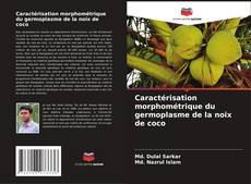 Capa do livro de Caractérisation morphométrique du germoplasme de la noix de coco 