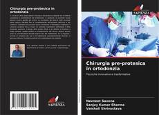 Bookcover of Chirurgia pre-protesica in ortodonzia