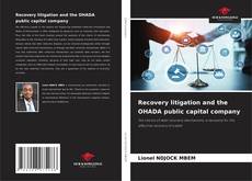 Copertina di Recovery litigation and the OHADA public capital company