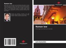 Copertina di Roman law