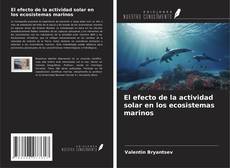 Portada del libro de El efecto de la actividad solar en los ecosistemas marinos