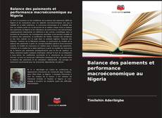 Capa do livro de Balance des paiements et performance macroéconomique au Nigeria 