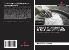 Обложка Analysis of vulnerability to food insecurity in Haiti: