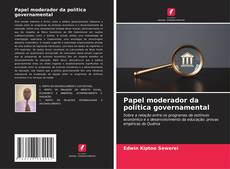 Couverture de Papel moderador da política governamental