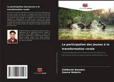 Capa do livro de La participation des jeunes à la transformation rurale 