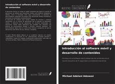 Copertina di Introducción al software móvil y desarrollo de contenidos