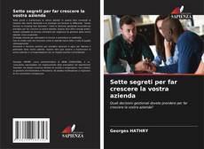 Buchcover von Sette segreti per far crescere la vostra azienda