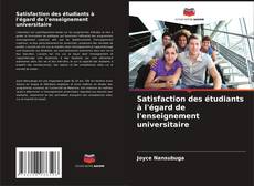 Copertina di Satisfaction des étudiants à l'égard de l'enseignement universitaire