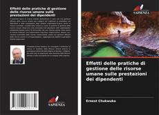 Portada del libro de Effetti delle pratiche di gestione delle risorse umane sulle prestazioni dei dipendenti