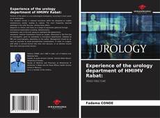 Обложка Experience of the urology department of HMIMV Rabat: