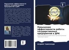 Portada del libro de Повышение эффективности работы государственных предприятий в ДРК