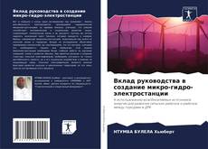 Borítókép a  Вклад руководства в создание микро-гидро-электростанции - hoz