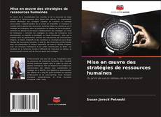 Copertina di Mise en œuvre des stratégies de ressources humaines