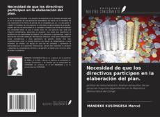 Portada del libro de Necesidad de que los directivos participen en la elaboración del plan.