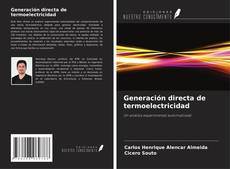 Обложка Generación directa de termoelectricidad