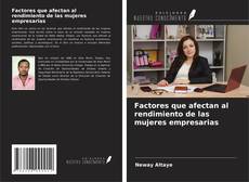 Portada del libro de Factores que afectan al rendimiento de las mujeres empresarias