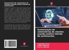 Buchcover von Sumarização de comentários de clientes usando análise híbrida de sentimentos