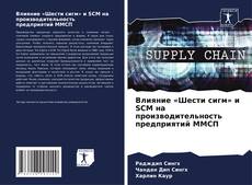 Portada del libro de Влияние «Шести сигм» и SCM на производительность предприятий ММСП