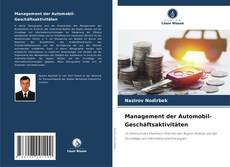 Обложка Management der Automobil-Geschäftsaktivitäten