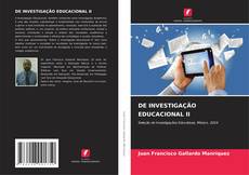 Buchcover von DE INVESTIGAÇÃO EDUCACIONAL II