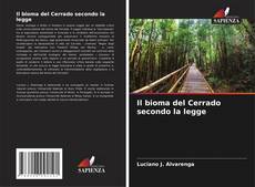 Portada del libro de Il bioma del Cerrado secondo la legge