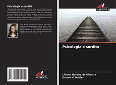 Portada del libro de Psicologia e sordità