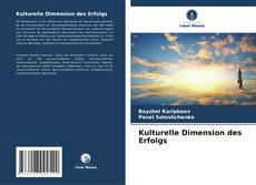 Kulturelle Dimension des Erfolgs kitap kapağı