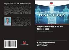 Обложка Importance des BPL en toxicologie