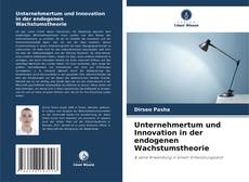 Обложка Unternehmertum und Innovation in der endogenen Wachstumstheorie