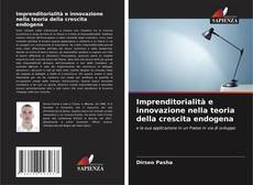 Portada del libro de Imprenditorialità e innovazione nella teoria della crescita endogena