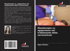 Portada del libro de Mesoterapia vs. agopuntura nel trattamento della cervicartrosi