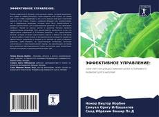 Portada del libro de ЭФФЕКТИВНОЕ УПРАВЛЕНИЕ: