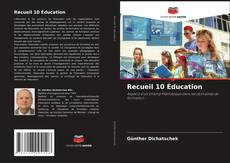 Recueil 10 Éducation kitap kapağı