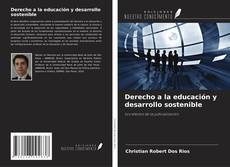 Portada del libro de Derecho a la educación y desarrollo sostenible