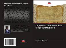 Le journal quotidien et la langue portugaise kitap kapağı