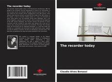 The recorder today kitap kapağı