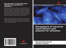 Management of industrial liquid effluent with potential for utilisation的封面