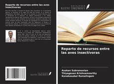 Portada del libro de Reparto de recursos entre las aves insectívoras