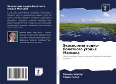 Portada del libro de Экосистема водно-болотного угодья Манзала