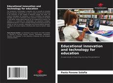 Copertina di Educational innovation and technology for education